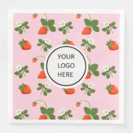 Servilleta De Papel De Cena Strawberries