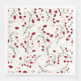 Servilleta De Papel De Cena Suministros para fiestas florales