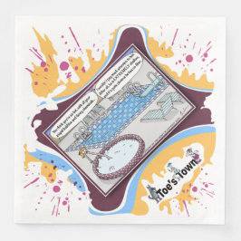 Servilleta De Papel De Cena Superficial sin filtro | Cena del Día de San Valen