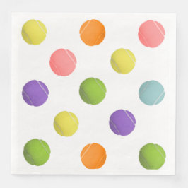 Servilleta De Papel De Cena Tenis