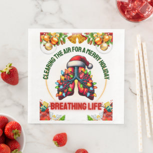 Servilleta De Papel De Cena Terapia respiratoria