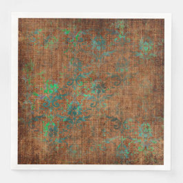 Servilleta De Papel De Cena Textura de Damasco Antiguo