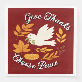 Servilleta De Papel De Cena 'The  Peace Collection' Paper Napkin