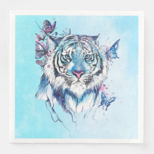 Servilleta De Papel De Cena Tigre