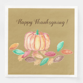 Servilleta De Papel De Cena Toallas de papel de Acción de Gracias