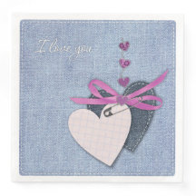 Toallas modernas de papel floral vintage