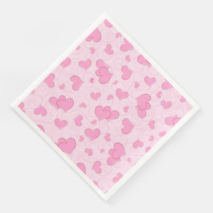 Servilleta De Papel De Cena Toallas modernas de papel floral vintage