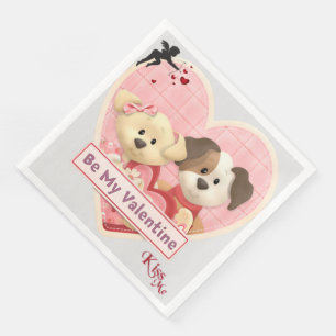 Servilleta De Papel De Cena Toallas modernas de papel floral vintage