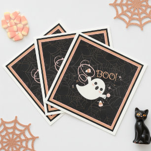Servilleta De Papel De Cena Trucos espeluznantes fantasmas amistosos BOO ID132