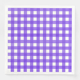 Servilleta De Papel De Cena Vichy Lavande