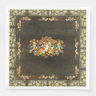 Servilleta De Papel De Cena Vintage 114