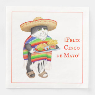 Servilleta De Papel De Cena WENDELITO Servilleta estándar para cena Cinco de M