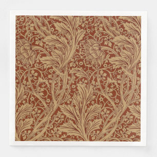Servilleta De Papel De Cena William Morris Arcadia Floral Garden Flower Clásic