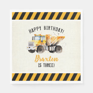 Servilleta de papel de cumpleaños para zona de con