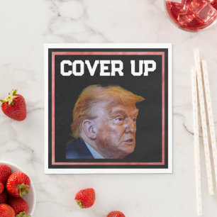 Servilleta de Papel de Encubrimiento de Trump