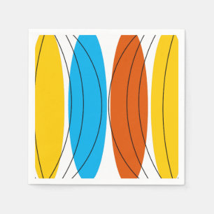 servilleta de papel de la banda de globo