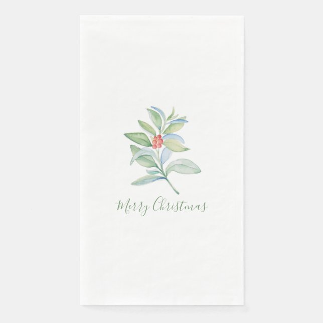 Servilleta de papel de Navidad (Anverso)