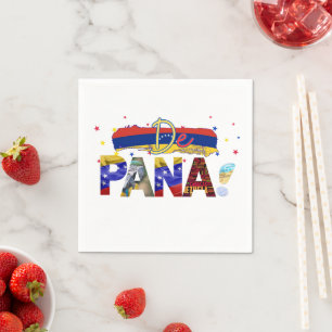 Servilleta De Papel De Pana Venezuela Slang Venezuelan Culture Lovers