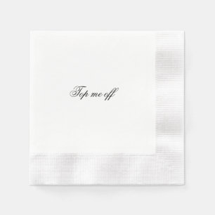 servilleta de papel de personalizable