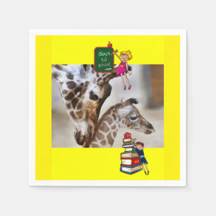 Servilleta De Papel De vuelta a las toallas de papel escolar