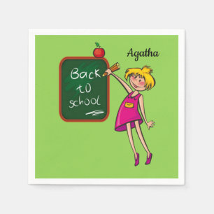 Servilleta De Papel De vuelta a las toallas de papel escolar