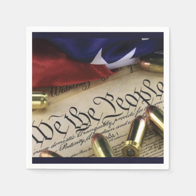 Servilleta De Papel Declaración de Independencia (Anverso)