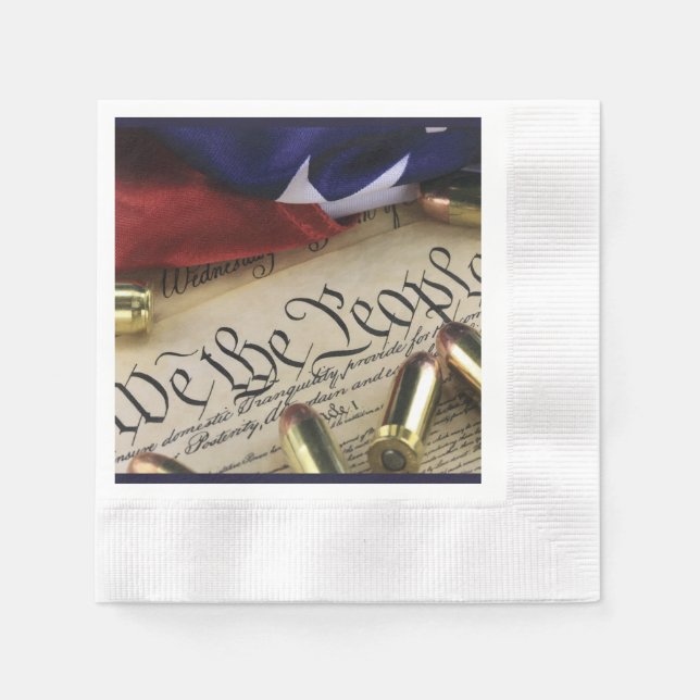Servilleta De Papel Declaración de Independencia (Anverso)