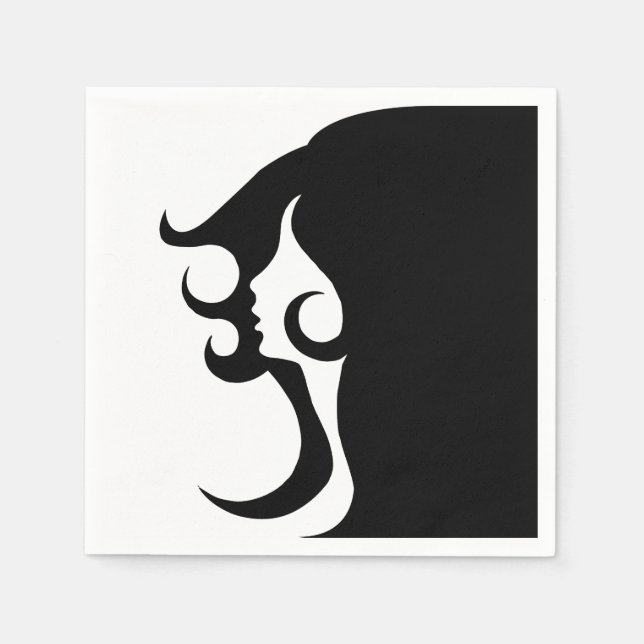 Servilleta De Papel Deco Mod Woman (Anverso)