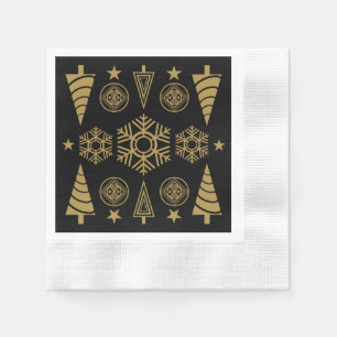 Servilleta De Papel Decoración Art Nouveau Navidad