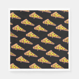 Servilleta De Papel Decoración de cumpleaños con tema de pizza Tema
