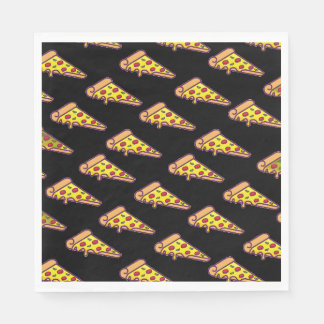 Servilleta De Papel Decoración de cumpleaños con tema de pizza | Tema