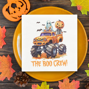 Servilleta De Papel Decoración de fiesta de Spooky Cute Boo Crew