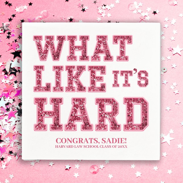 Servilleta De Papel Decoración de graduación de la Facultad de Derecho (Subido por el creador)