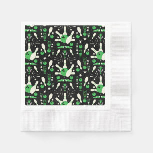 Servilleta De Papel Decoración de la casa con bolas de diez pines