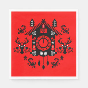 Servilleta De Papel Decoración de Navidades bávaros
