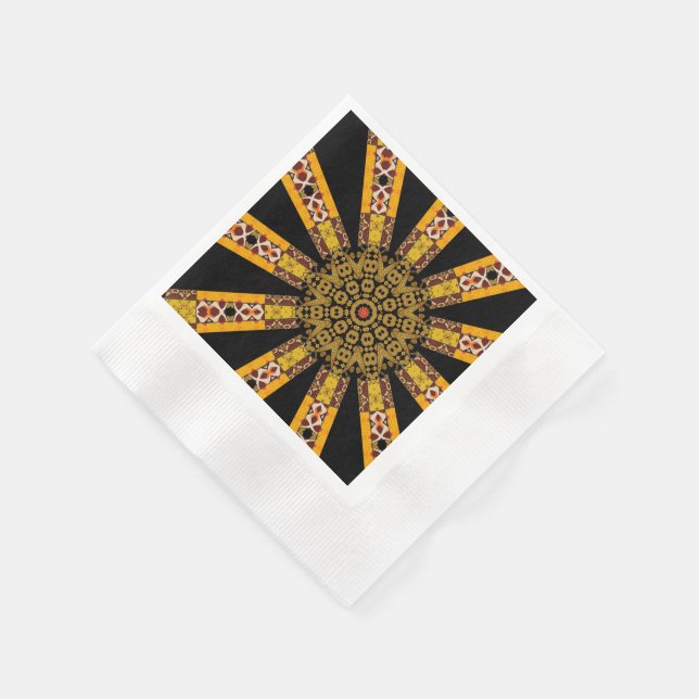 Servilleta De Papel Decoración Mandala  (Borde)