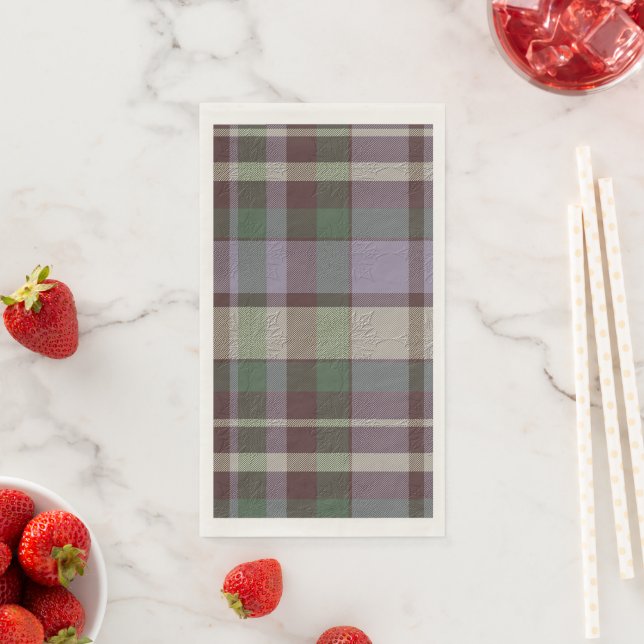 Servilleta De Papel  Decorative Plaid  (In situ)