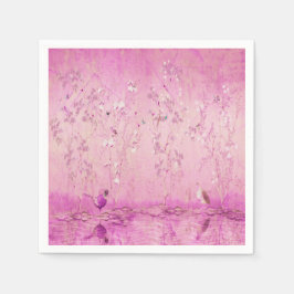 Servilleta De Papel Decoup Chinoiserie rosa