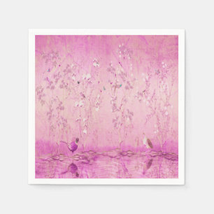 Servilleta De Papel Decoup Chinoiserie rosa