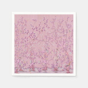 Servilleta De Papel Decoup Chinoiserie rosa