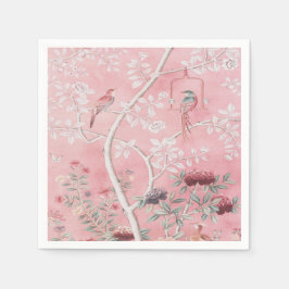 Servilleta De Papel Decoup Chinoiserie rosa