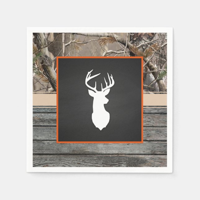 Servilleta De Papel Deer Fiesta Napkin - Boy (Anverso)