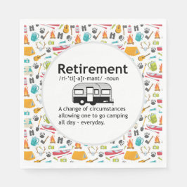 Servilleta De Papel Definición de retiro de camping