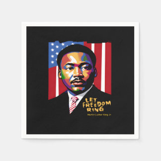 Servilleta De Papel Dejar que la libertad sonara una cita graciosa