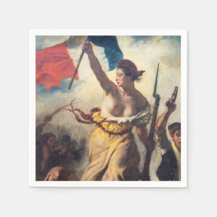 Servilleta De Papel Delacroix - La Libertad guiando al pueblo Primer p