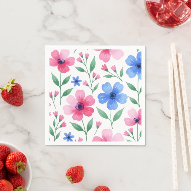Servilleta De Papel Delicia de Flor de Rosa (In situ)