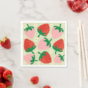 Servilleta De Papel Delicias Dulces de Frutas Verde Oliva