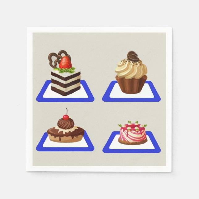 Servilleta De Papel Delicioso (Anverso)