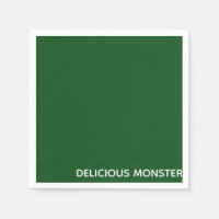 Delicioso nombre de color verde Monster