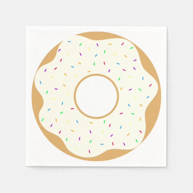 Servilleta De Papel Delicious Donut (Anverso)